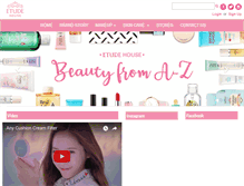 Tablet Screenshot of etudehouse.ph